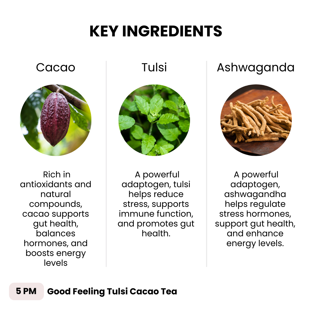 5 PM Good Feeling Tulsi Tea - V Collective