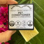 Eco-Friendly Unscented Pet Conditioner Bar with Argan Oil - V Collective