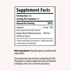 Elderberry Liquid Drops with Vitamin C for Immune Support - V Collective
